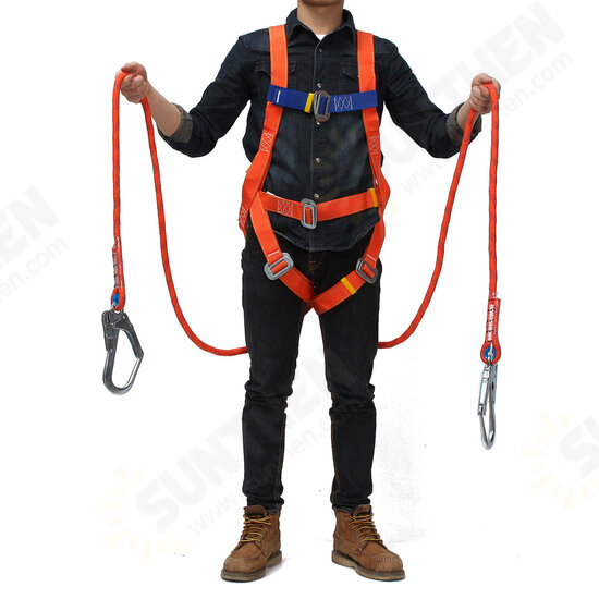 Outdoor Full Body Climbing Safety Belt Rescue Rappelling Aloft Work Suspension Strap Harness