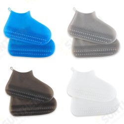 Silicone Shoe Covers Outdoor Waterproof Rainproof Dustproof Shoe Cover Skid Thickening Wear-resisting Adult Shoe Cover with Suction Cup Silicone Shoe Covers Outdoor Waterproof Rainproof Dustproof Shoe Cover Skid Thickening Wear-resisting Adult Shoe Cover with Suction Cup