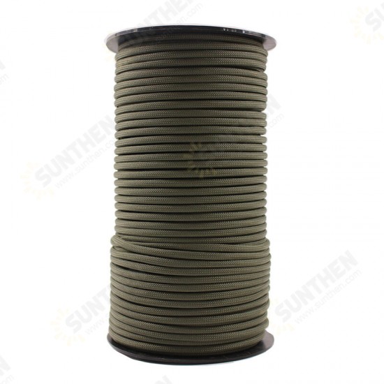 100M Army Standard 550 9 Core Paracord Rope Emergency Survival Escape Tent Rope