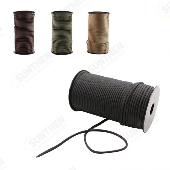 100M Army Standard 550 9 Core Paracord Rope Emergency Survival Escape Tent Rope