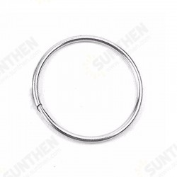 10PCS 32mm Diameter Outdoor EDC Key Ring Buckle Metal Round Chain Quick Release Clamp Ring 10PCS 32mm Diameter Outdoor EDC Key Ring Buckle Metal Round Chain Quick Release Clamp Ring