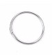 10PCS 32mm Diameter Outdoor EDC Key Ring Buckle Metal Round Chain Quick Release Clamp Ring