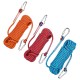 10mx10mm Double Buckle Rock Climbing Rope Outdoor Sports Hiking Climbing Downhill Safety Rope