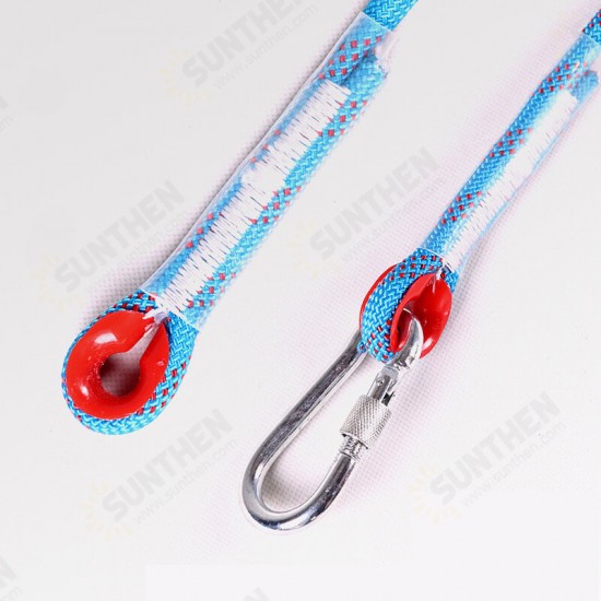 12mm 10M/20M Rock Climbing Rope Tree Wall Climbing Equipment Gear Outdoor Survival Fire Escape Rescue Safety Rope