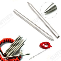 3MM 550 Paracord Fid Lacing Stitching Weaving Needle Stainless Steel Works For Laces Strings 3MM 550 Paracord Fid Lacing Stitching Weaving Needle Stainless Steel Works For Laces Strings
