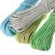 50ft Nylon Reflective Paracord Parachute Cord String 9 Core 550lb Luminous Glow Camping Hiking Rope