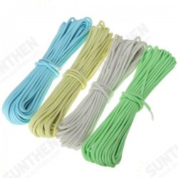 50ft Nylon Reflective Paracord Parachute Cord String 9 Core 550lb Luminous Glow Camping Hiking Rope 50ft Nylon Reflective Paracord Parachute Cord String 9 Core 550lb Luminous Glow Camping Hiking Rope