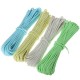 50ft Nylon Reflective Paracord Parachute Cord String 9 Core 550lb Luminous Glow Camping Hiking Rope