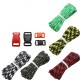 5Pcs/Set Outdoor EDC DIY Paracord Parachute Rope Cord Lanyard Survival Bracelet Knit Weaving Toos Kit With Buckle