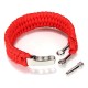 7 Strands ParaCord Bracelet String Cord Hand Ring With Quick Release Shackle Buckle For Survival