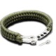 7 Strands ParaCord Bracelet String Cord Hand Ring With Quick Release Shackle Buckle For Survival