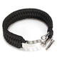 7 Strands ParaCord Bracelet String Cord Hand Ring With Quick Release Shackle Buckle For Survival