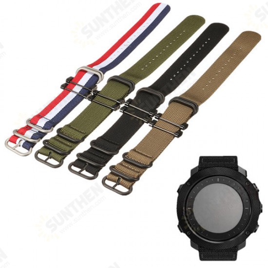 Replacement Nylon Watch Band Strap Bracelet For Suunto Essential/Core/Traverse Series 29 x 2.5cm