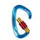Camping Main Lock Carabiner Safety Buckle For Mountaineering Rock Climbing Alloy D-shaped