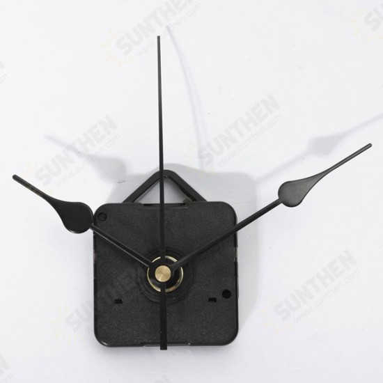 Black Hands Quartz Clock Wall Movement DIY Mechanism Repair Tool