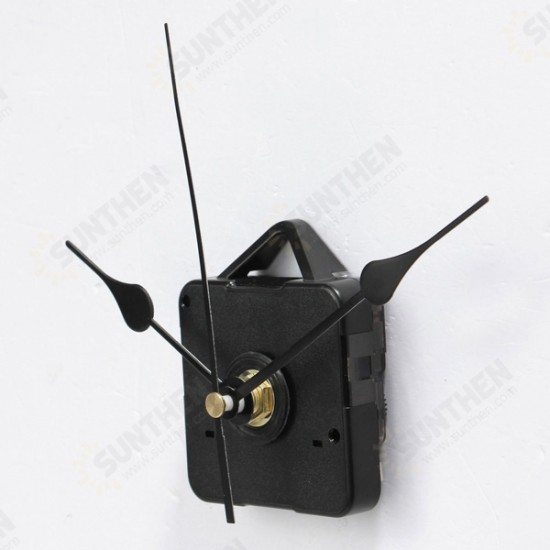 Black Hands Quartz Clock Wall Movement DIY Mechanism Repair Tool