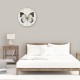 CC012 Creative Butterfly Pattern Wall Clock Mute Wall Clock Quartz Wall Clock For Home Office Decorations