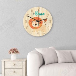 CC032 Creative Lion Pattern Wall Clock Mute Wall Clock Quartz Wall Clock For Home Office Decorations CC032 Creative Lion Pattern Wall Clock Mute Wall Clock Quartz Wall Clock For Home Office Decorations