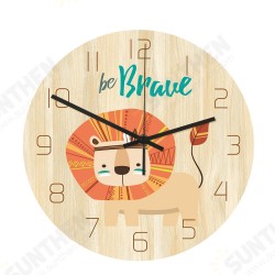 CC032 Creative Lion Pattern Wall Clock Mute Wall Clock Quartz Wall Clock For Home Office Decorations CC032 Creative Lion Pattern Wall Clock Mute Wall Clock Quartz Wall Clock For Home Office Decorations