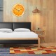 CC093 Creative Orange Wall Clock Mute Wall Clock Quartz Wall Clock For Home Office Decorations