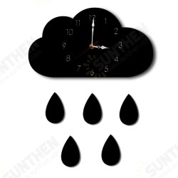 Cloud Wall Clock Home Cartoon Living Room Creative Wall Clock Cloud Wall Clock Home Cartoon Living Room Creative Wall Clock