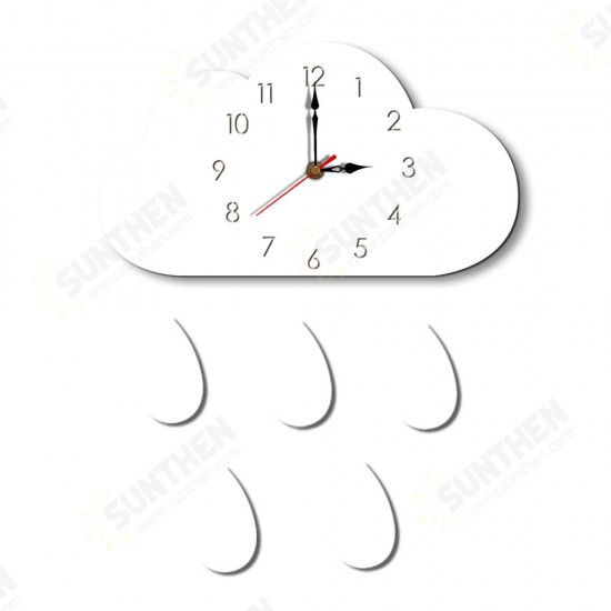 Cloud Wall Clock Home Cartoon Living Room Creative Wall Clock