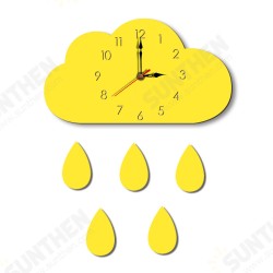 Cloud Wall Clock Home Cartoon Living Room Creative Wall Clock Cloud Wall Clock Home Cartoon Living Room Creative Wall Clock