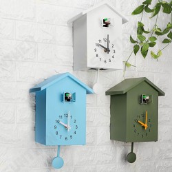 Cuckoo Quartz Wall Clock Modern Bird Home Living Room Hanging Watch Office Decor Cuckoo Quartz Wall Clock Modern Bird Home Living Room Hanging Watch Office Decor