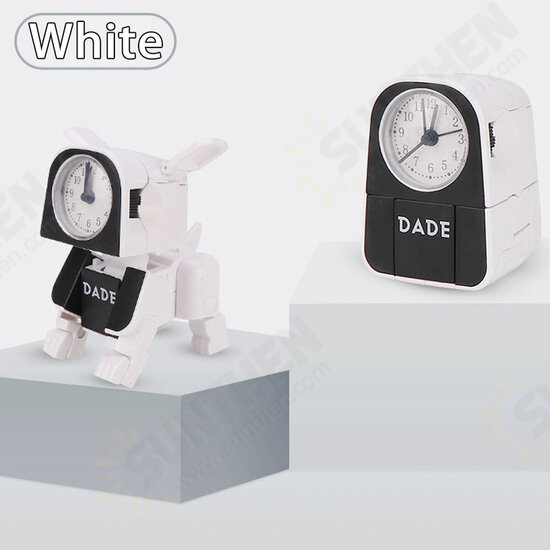 Deformed Puppy Wake Up Clock Children's Alarm Clock Lovely Cartoon Table Clock