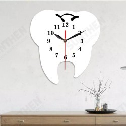 ECY056 Tooth Shape Wall Clock Quartz Wall Clock 3D Wall Clock For Home Office Decorations ECY056 Tooth Shape Wall Clock Quartz Wall Clock 3D Wall Clock For Home Office Decorations