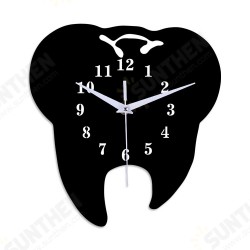 ECY056 Tooth Shape Wall Clock Quartz Wall Clock 3D Wall Clock For Home Office Decorations ECY056 Tooth Shape Wall Clock Quartz Wall Clock 3D Wall Clock For Home Office Decorations
