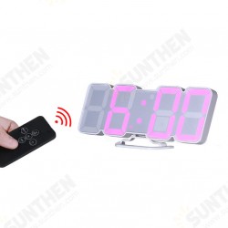 HC-26 3D Colorful Digit LED Remote Control Sound Control Thermometer Alarm Clock HC-26 3D Colorful Digit LED Remote Control Sound Control Thermometer Alarm Clock