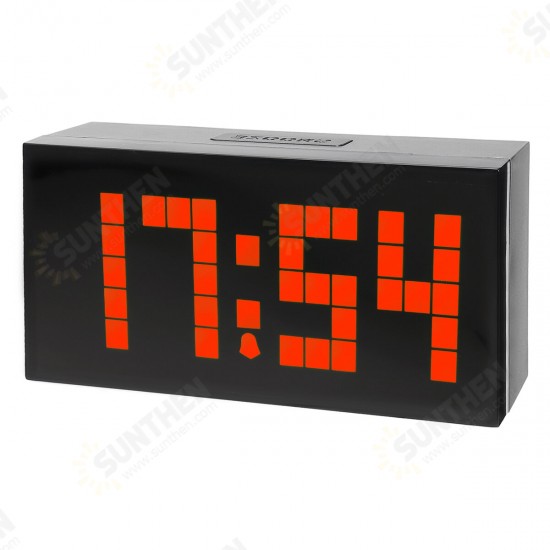 HC-301 Electronic Creative LED Dot Design Digit Cube Thermometer Date Clock