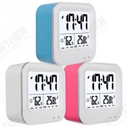 Luminous Silent Humidity Temperature Alarm Clock LCD Display Alarm Clock Luminous Silent Humidity Temperature Alarm Clock LCD Display Alarm Clock