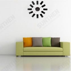 Multi-color Poker Crystal Mirror Wall Clock Self-adhesive Waterproof Wall Clock Anti-steam Mute Wall Clock Multi-color Poker Crystal Mirror Wall Clock Self-adhesive Waterproof Wall Clock Anti-steam Mute Wall Clock