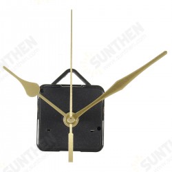 Quartz Clock Movement Mechanism Gold Hands DIY Repair Parts Tool Kit Home Office Quartz Clock Movement Mechanism Gold Hands DIY Repair Parts Tool Kit Home Office