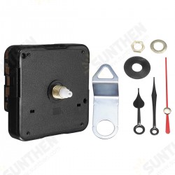 Quartz Silent Clock Movement Mechanism Module DIY Kit Hour Minute Second Hand Red Quartz Silent Clock Movement Mechanism Module DIY Kit Hour Minute Second Hand Red