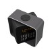 USB Charging LED BT/TF/FM bluetooth Speaker 360 Rotation Radio Alarm Clock