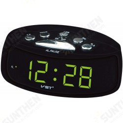 VST ST-9 EU Plug AC Power Desktop Led Digital Alarm Clock With Blue Red Green Backlight VST ST-9 EU Plug AC Power Desktop Led Digital Alarm Clock With Blue Red Green Backlight