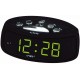 VST ST-9 EU Plug AC Power Desktop Led Digital Alarm Clock With Blue Red Green Backlight