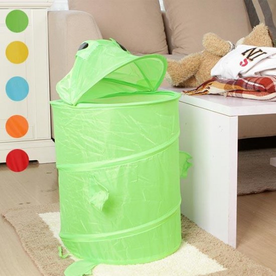 32x45cm Foldable Animal Design Laundry Bag Bathroom Dirty Clothes Casket