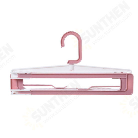 Folding Hanger Cloth Racks Portable Travel Hanger Racks Plastic Drying Racks