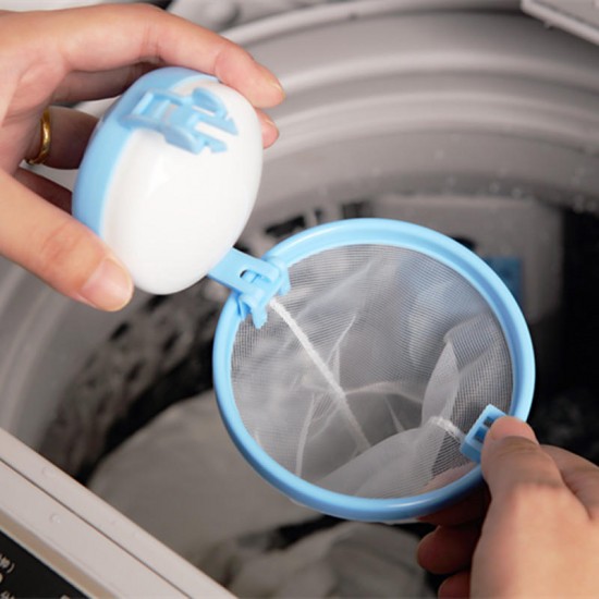 BH-225 Mesh Laundry Filter Wool Washing Ball Hair Removal Device Magic Floating Washing Bag