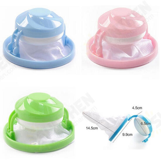 BH-225 Mesh Laundry Filter Wool Washing Ball Hair Removal Device Magic Floating Washing Bag