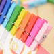 HN-CH011 10pcs Colorful Wodden Clothespins Durable Photo Paper Peg Pin Craft Clips