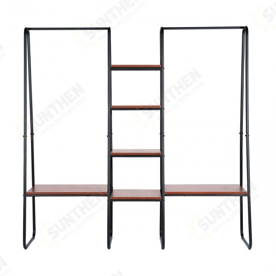 Multi-functional Clothes Hanger Coat Rack Floor Hanger Storage Wardrobe Clothing Drying Racks Wardrobe Balcony Drying Racks Stand