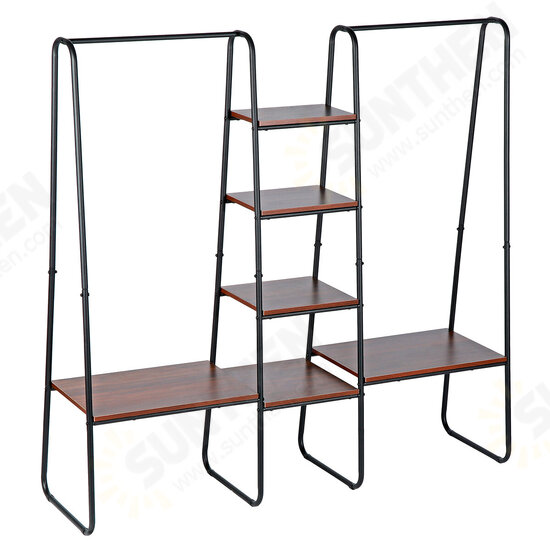 Multi-functional Clothes Hanger Coat Rack Floor Hanger Storage Wardrobe Clothing Drying Racks Wardrobe Balcony Drying Racks Stand