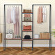 Multi-functional Clothes Hanger Coat Rack Floor Hanger Storage Wardrobe Clothing Drying Racks Wardrobe Balcony Drying Racks Stand