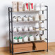 Multi-layer Shoe Rack Living Room Storage Rack Multifunctional Shoe Cabinet