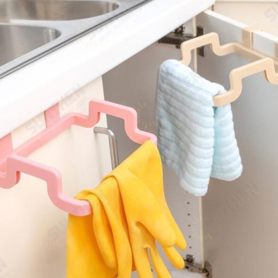 Plastic Garbage Bag Rack Portable Hanging Trash Rubbish Bag Storage Rack Rack Storage Kitchen Garbage Rubbish Bag Can Holder Hanging Kitchen Cabinet Trash